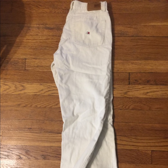 Tommy Hilfiger Denim - Vintage Tommy Hilfiger white high rise mom jeans